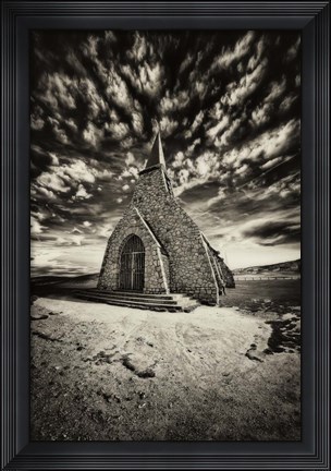 Framed Hell&#39;s Church Print