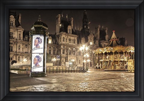 Framed Night Carnival Print