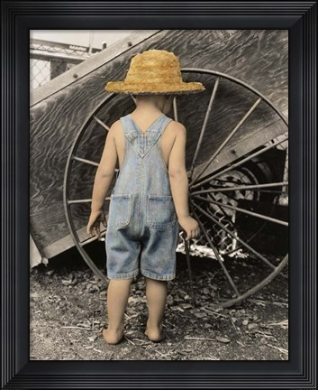 Framed Discovering The Wheel Print