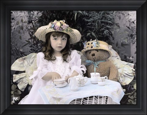 Framed Tea For Two Print