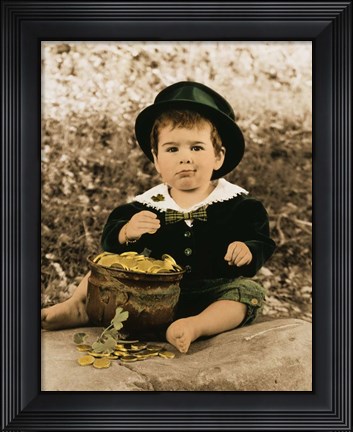 Framed Pot Of Gold Print