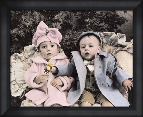 Framed First Date Print