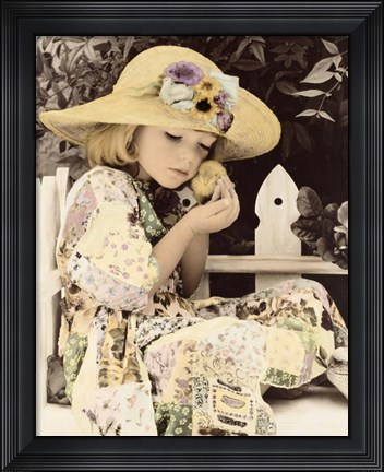 Framed Cheek To Chick Print