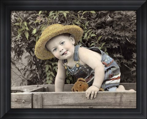 Framed Tongue Tied Print