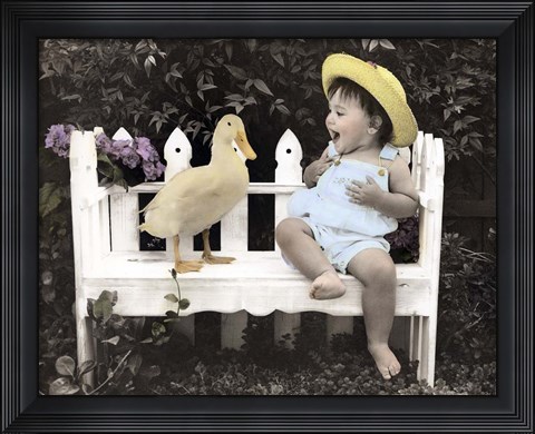 Framed Laugh It Up Print