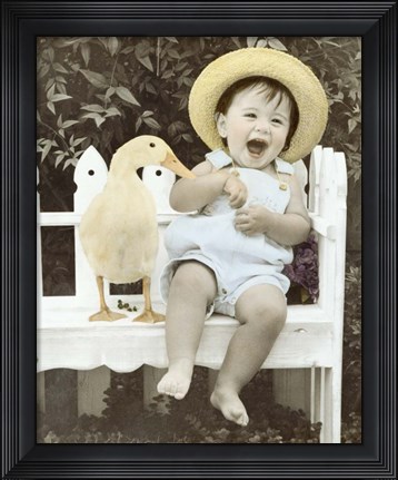 Framed Quacking Up Print