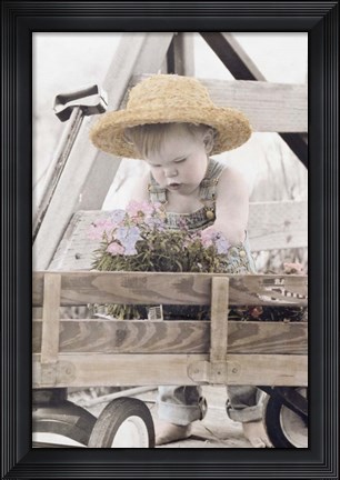 Framed Planting Time Print