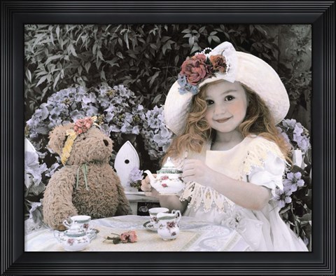 Framed Garden Party Print