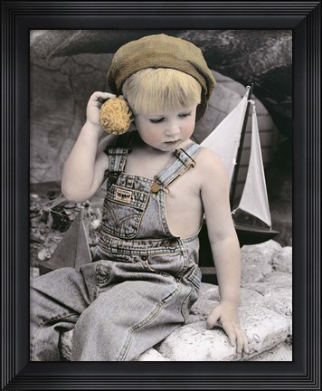 Framed Waiting To Hear From You (2) Print