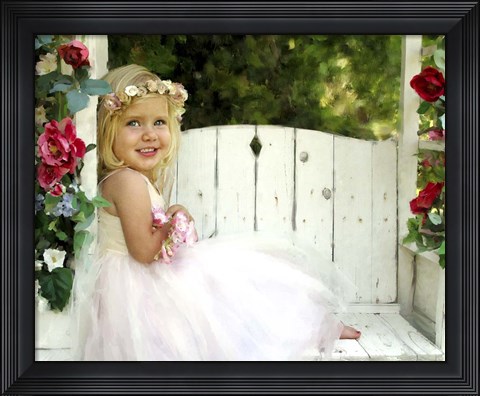 Framed Flower Child Print