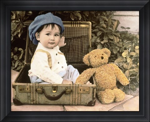 Framed Lets Go! Print