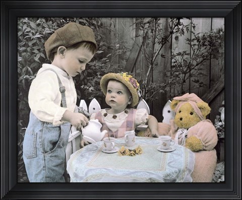 Framed One Lump Or Two Print