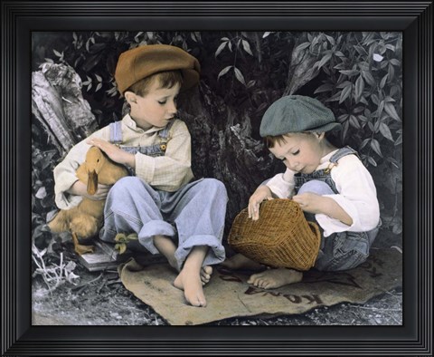 Framed Riverbank Print