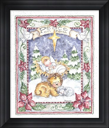 Framed Peace on Earth Print