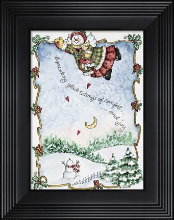 Framed Spreading Glad Tidings Print