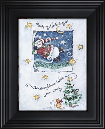 Framed Warm Wishes Print