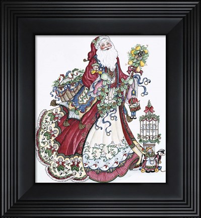 Framed Twelve Days Of Christmas Print