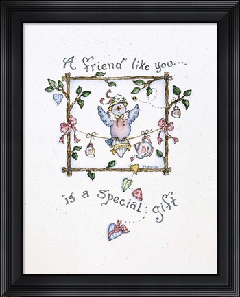 Framed Friend Like You Print