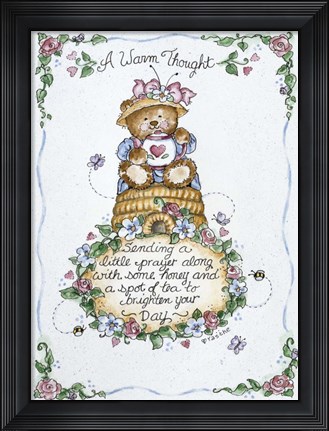 Framed Warm Thought Print