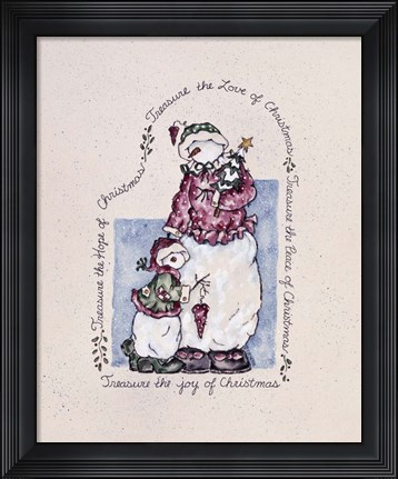 Framed Treasure The Love Print