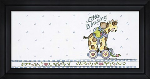 Framed Little Blessing 2 Print