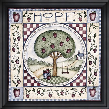 Framed Hope Print