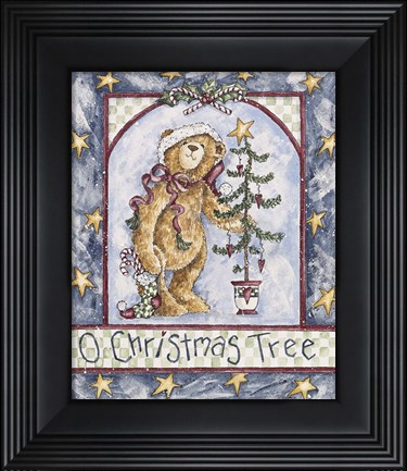 Framed O' Christmas Tree Print