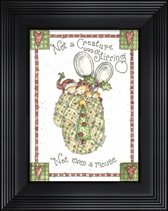 Framed Not Even A Mouse Print