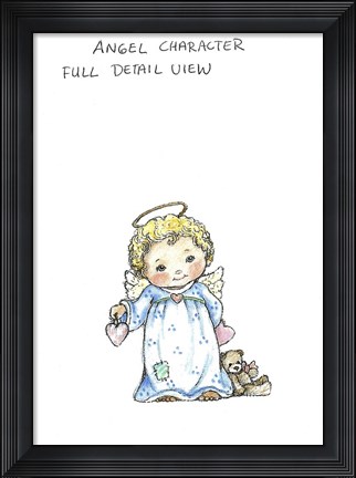 Framed Peaceful Print