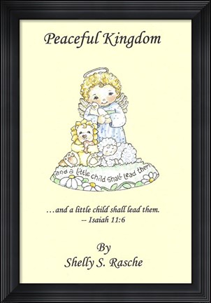 Framed Peaceful 2 Print