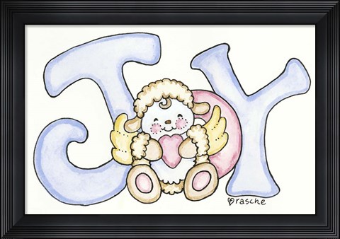 Framed Baby - Joy Print