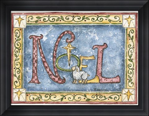 Framed Noel 3 Print