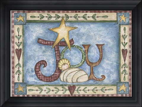 Framed Joy 3 Print