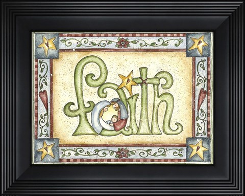 Framed Faith Print