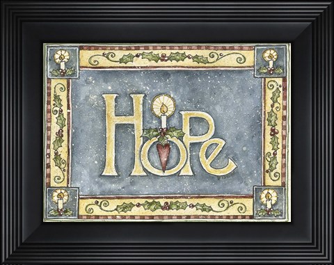 Framed Hope Print