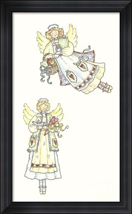 Framed Medical Angels Print
