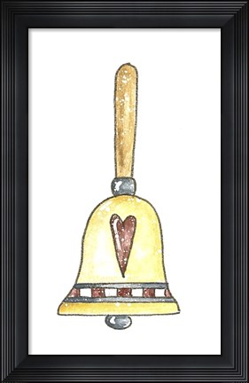 Framed School Handbell Print