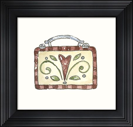 Framed Lunchbox Print