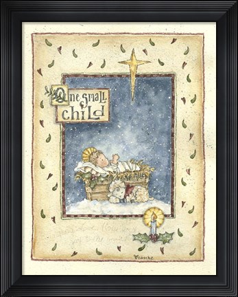 Framed One Small Child Print