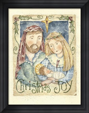 Framed Christmas Joy Print