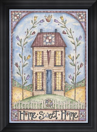 Framed Home Sweet Home Print