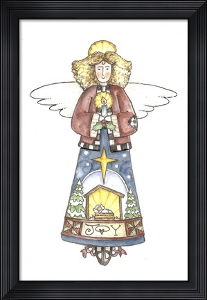 Framed Joy Angel Print