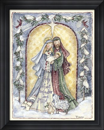 Framed Holy Infant 300 Print