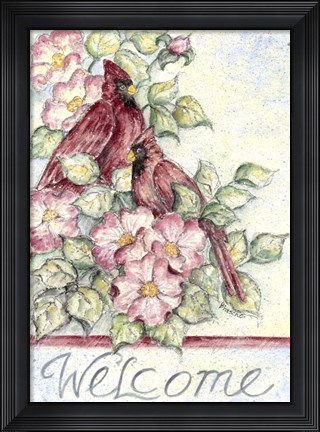 Framed Welcome Print