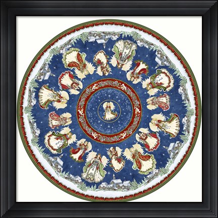 Framed Angels Skirt Print