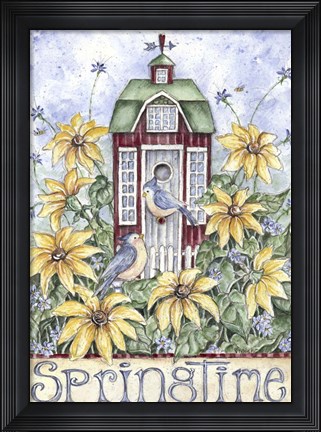 Framed Springtime Print