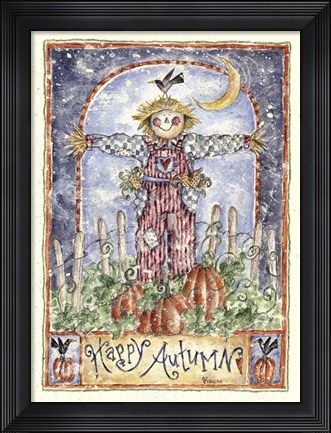 Framed Happy Autumn Print