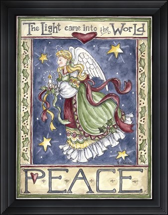 Framed Peace Print