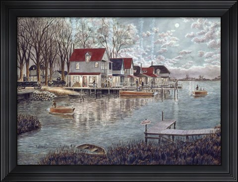 Framed Rum Runners Print