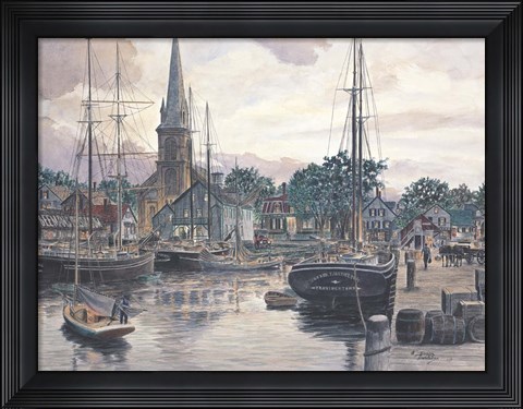 Framed Provincetown Sunset Print